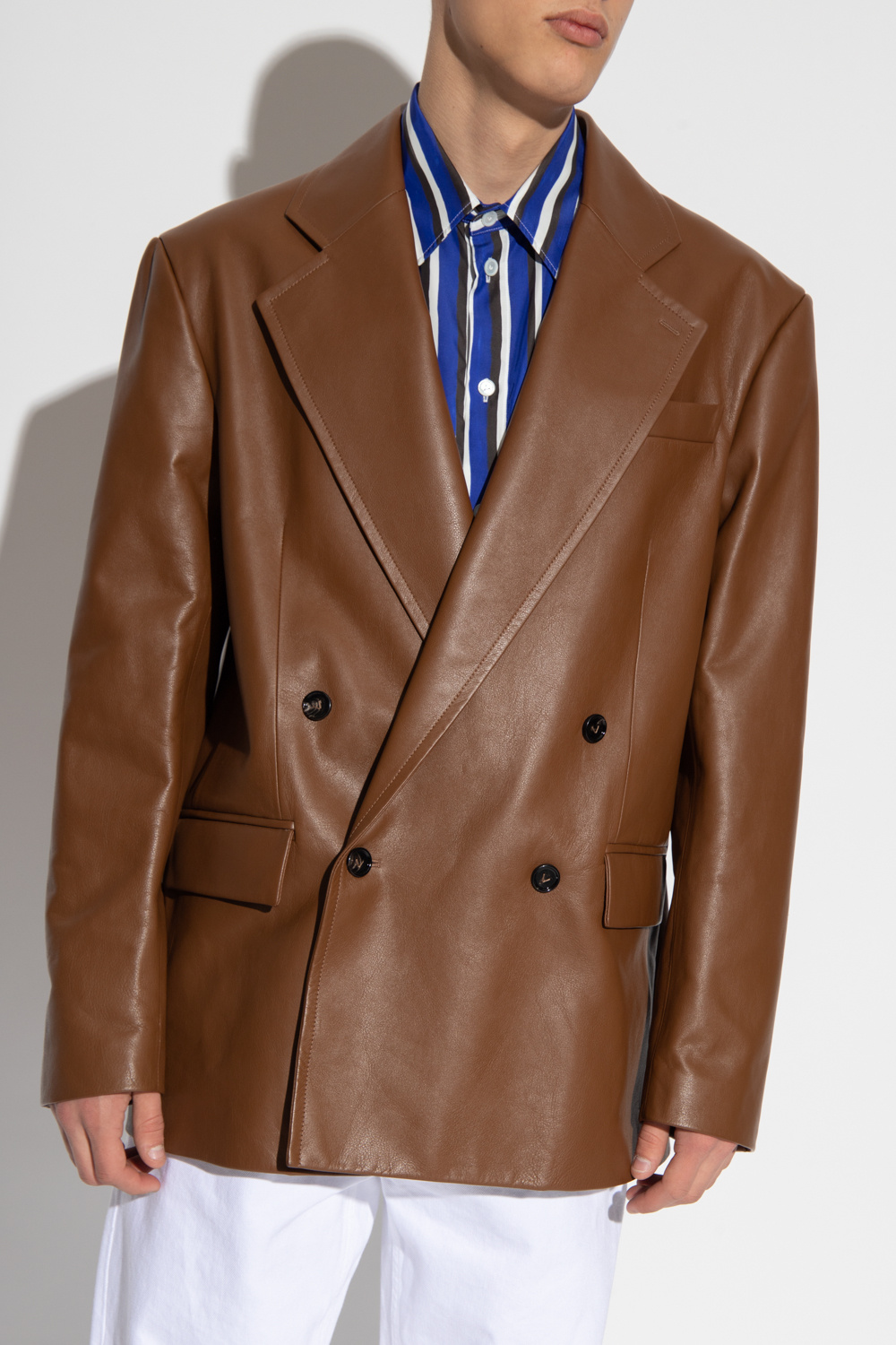 アウターその他 BOTTEGA VENETA Woman Blazer Brown 715405VKEB0 8207 BOTTEGA VENETA: Blazer women - Brown | Bottega Veneta blazer